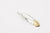 Moto Hideo Motoike FT-05-R K18 Gold-Tipped Feather – Medium Made in Japan detail