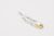 Moto Hideo Motoike FT-05-R K18 Gold-Tipped Feather – Medium Made in Japan k18 gold tip back detail