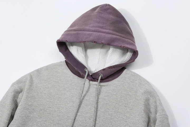 Fullcount 3770 double face hooded sweatshirt vintage heavyweight hoodie Japan detail