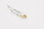 Moto Hideo Motoike FT-05-R K18 Gold-Tipped Feather – Medium Made in Japan k18 gold tip back side