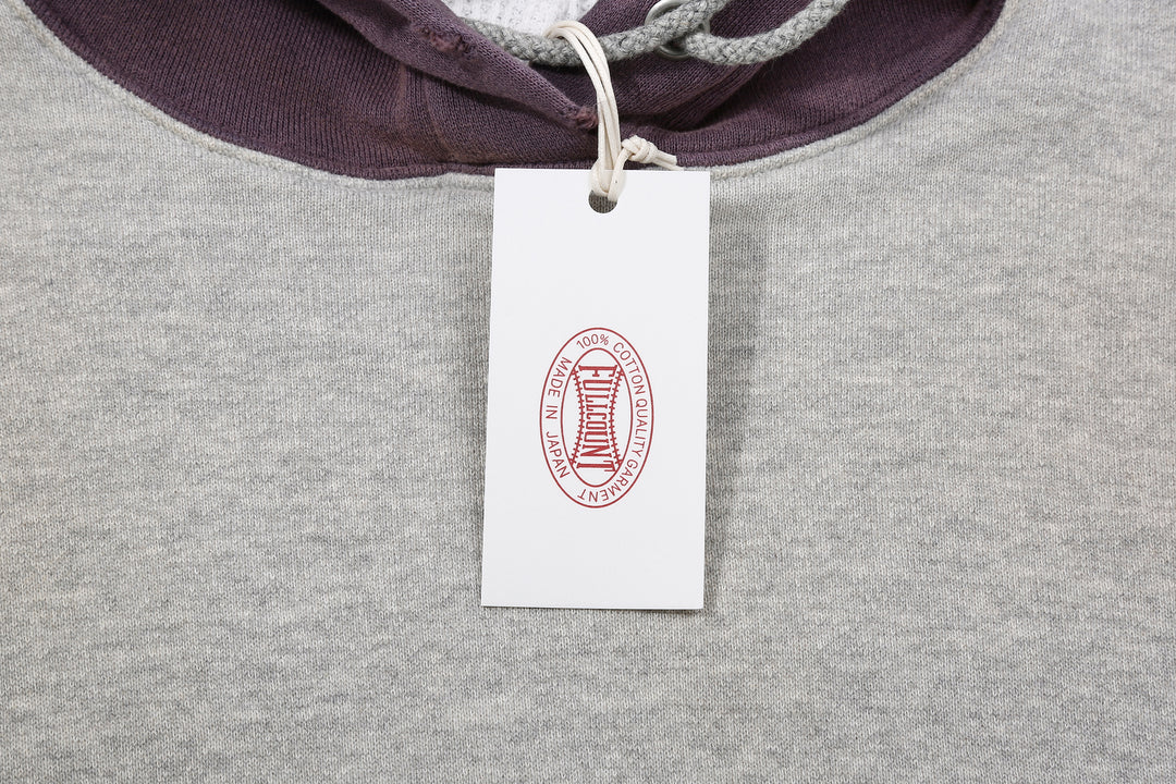 Fullcount 3770-1 Vintage-Style Double Face Hooded Sweatshirt