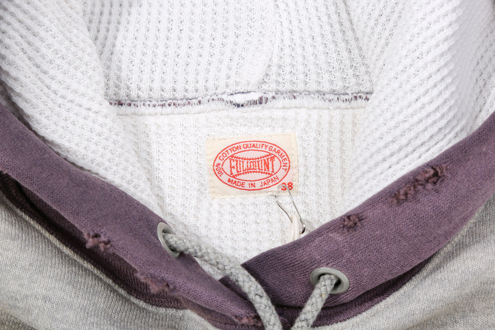 Fullcount 3770-1 Vintage-Style Double Face Hooded Sweatshirt