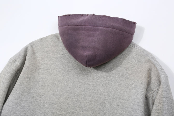 Fullcount 3770-1 Vintage-Style Double Face Hooded Sweatshirt