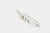 Moto Hideo Motoike FT-06-L Silver Feather with K18 Gold Heart Top - Medium