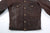 Boncoura Type 3 Horsehide Leather Jacket Hand-Waxed Brown Finish Made in Japan waist