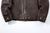 Boncoura Type 3 Horsehide Leather Jacket Hand-Waxed Brown Finish Made in Japan hem back