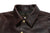 Boncoura Type 3 Horsehide Leather Jacket Hand-Waxed Brown Finish Made in Japan collar close up