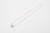 Moto CH-06 bold square chain necklace K18 gold accent eagle hook silver chain Japan full view