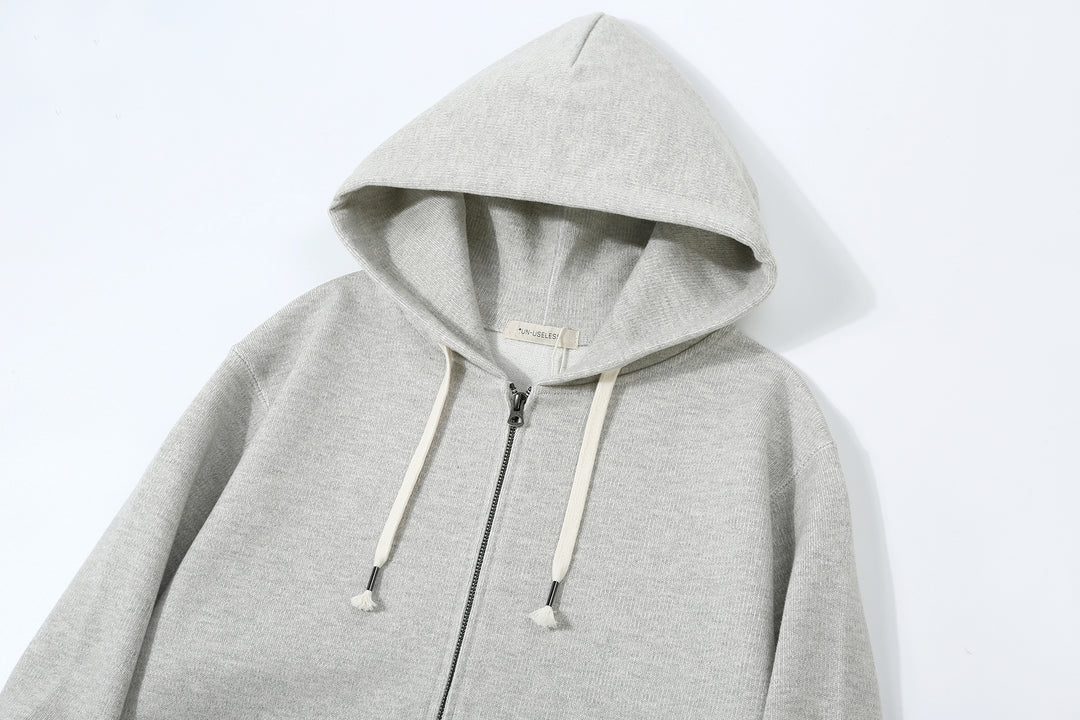 Un-Useless 170416 Swknit Inlay Full-Zip Hoodie