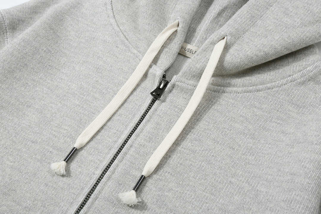 Un-Useless 170416 Swknit Inlay Full-Zip Hoodie