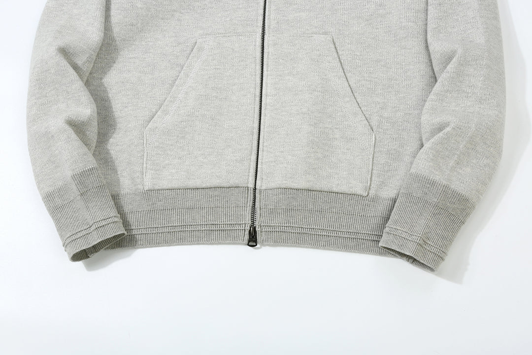 Un-Useless 170416 Swknit Inlay Full-Zip Hoodie