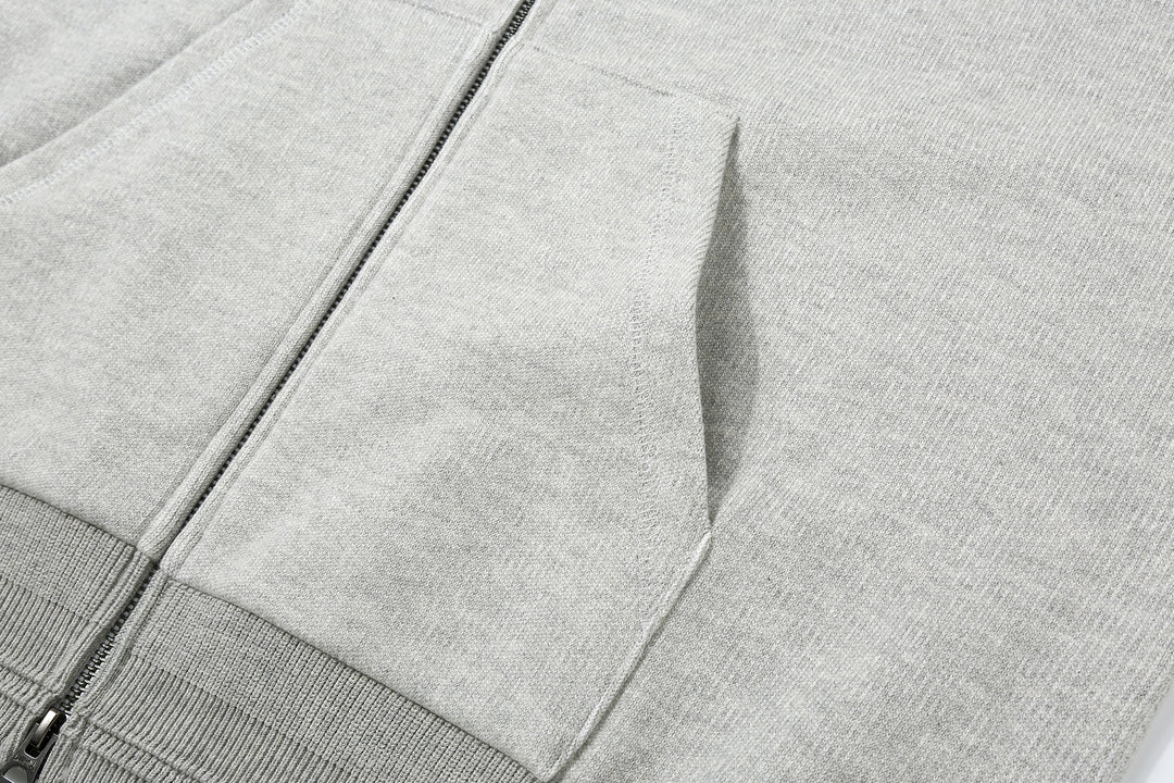 Un-Useless 170416 Swknit Inlay Full-Zip Hoodie