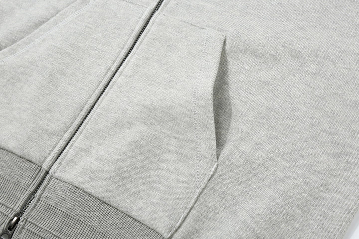 Un-Useless 170416 Swknit Inlay Full-Zip Hoodie