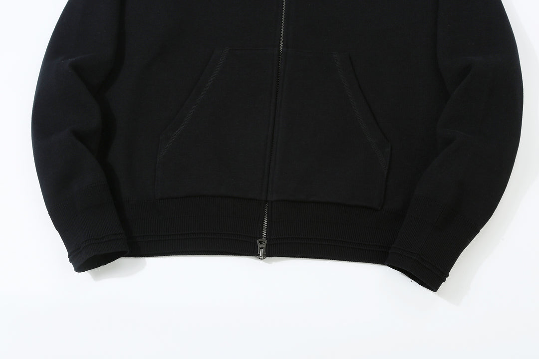 Un-Useless 170416 Swknit Inlay Full-Zip Hoodie
