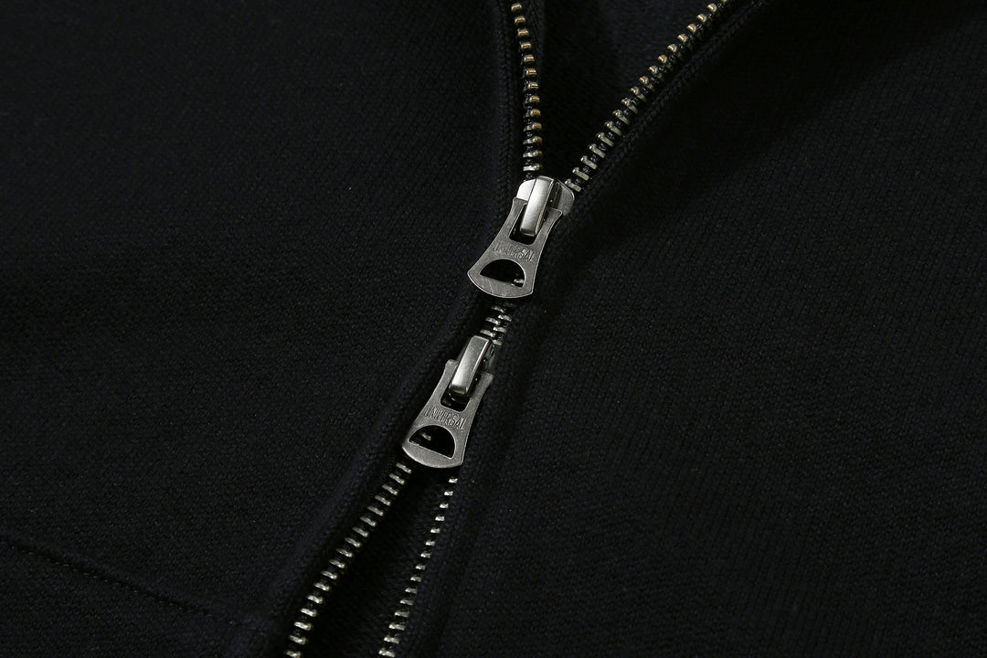 Un-Useless 170416 Swknit Inlay Full-Zip Hoodie