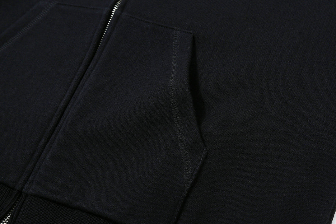 Un-Useless 170416 Swknit Inlay Full-Zip Hoodie