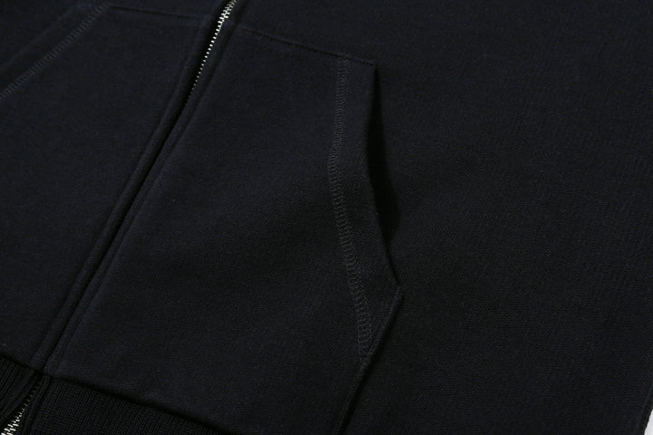Un-Useless 170416 Swknit Inlay Full-Zip Hoodie