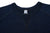 Pure Blue Japan 5411-ID Heavyweight Indigo Slub Jersey T-Shirt Raglan Sleeve Made in Japan Neck Close Up
