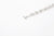 Moto BR-01 handmade chain bracelet silver K18 gold accent Japan handcrafted bracelet t-bar