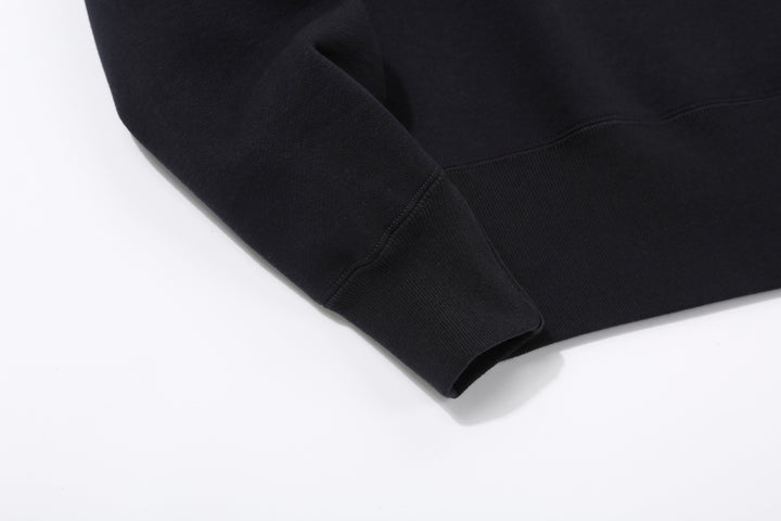 Freewheelers 2534005 Freedom Sleeve Sweatshirt in Jet Navy – Curved Ribbed Cuff