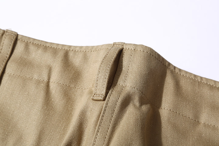Boncoura Selvedge Chino 41 Khaki Trousers
