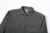 Freewheelers 2533006 Gemsa Hard Twist Kersey Work Shirt in Steel Grey – Upper Front Detail