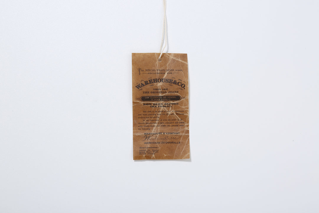 Warehouse 2nd-Hand 1105 Vintage Wash Selvedge Denim - Light Indigo