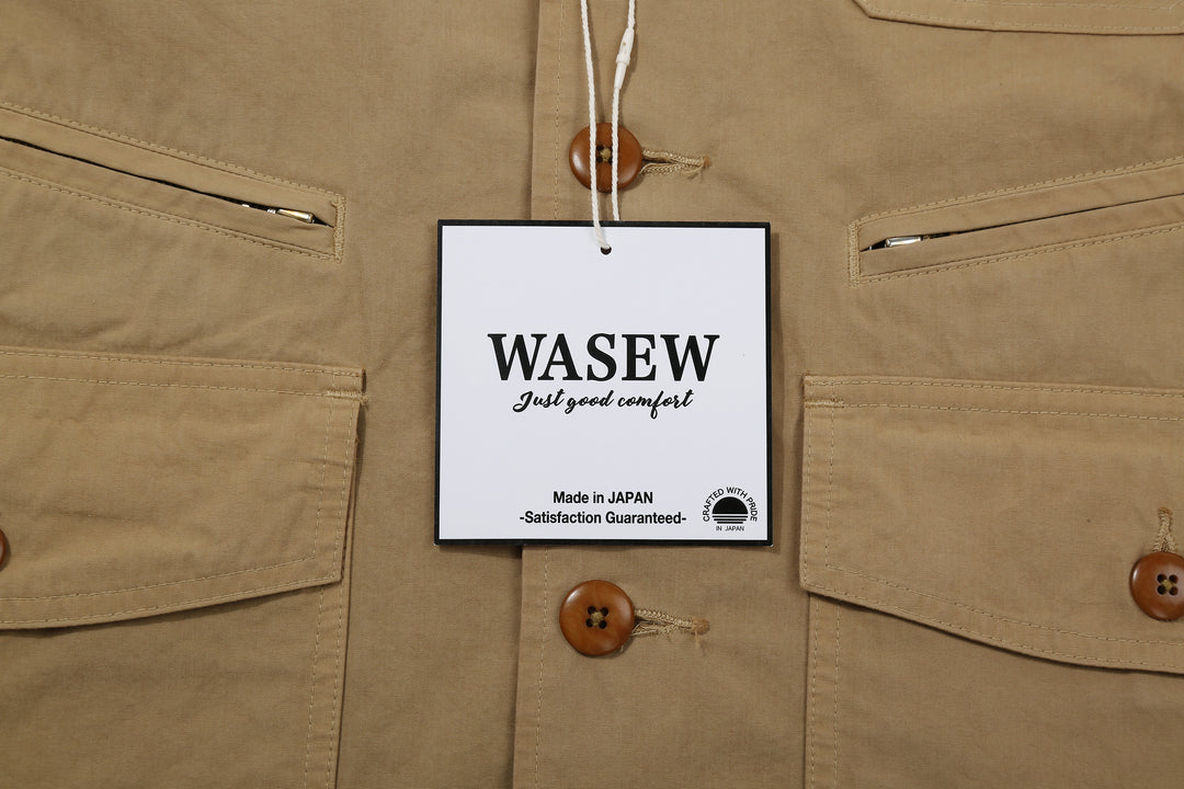 Wasew WSW-25A-002 M-421 Utility Hunting Jacket - Beige