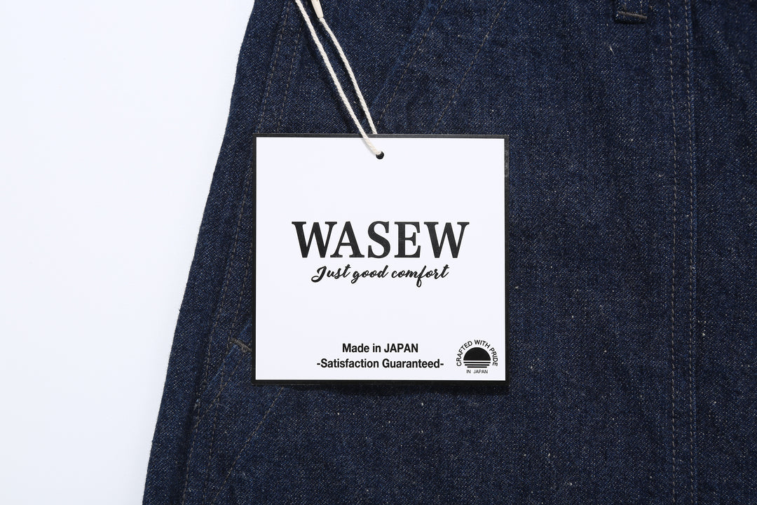 Wasew WSW-25M-005 10oz Nep Denim Baker Pants