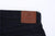 Pure Blue Japan XX-003-IDBK 14oz Indigo x Black Selvedge Denim - Regular Straight Fit Leather Patch