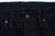 Pure Blue Japan XX-003-IDBK 14oz Indigo x Black Selvedge Denim - Regular Straight Fit Front Button Close Up