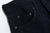 Pure Blue Japan XX-003-IDBK 14oz Indigo x Black Selvedge Denim - Regular Straight Fit Right Pocket Close Up