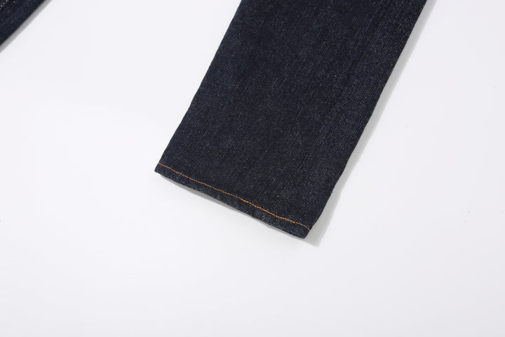 Pure Blue Japan XX-019 14oz Indigo Selvedge Jeans - Leg Opening Detail