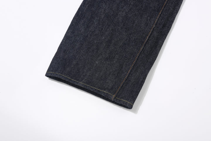 Samurai Jeans S310XX19ozII "Kiwami" Selvedge Denim - Wide Straight Fit - Hem Detail