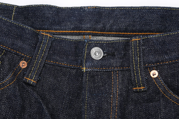 Samurai Jeans S310XX19ozII "Kiwami" Selvedge Denim - Wide Straight Fit - Main Iron Button 