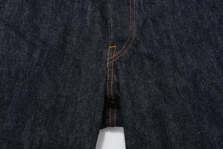 Samurai Jeans S310XX19ozII "Kiwami" Selvedge Denim - Wide Straight Fit - Crotch Construction Detail