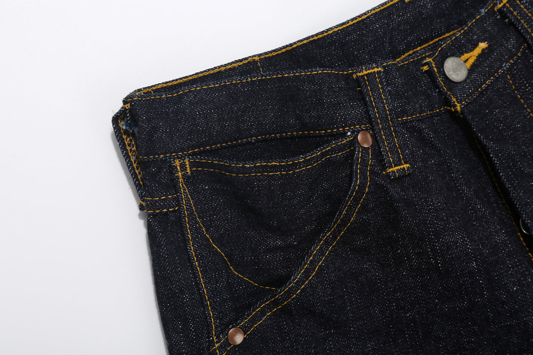 Samurai Jeans S210XJ17oz-26U "Year of the Horse" 17oz Selvedge Denim - Pocket Close Up