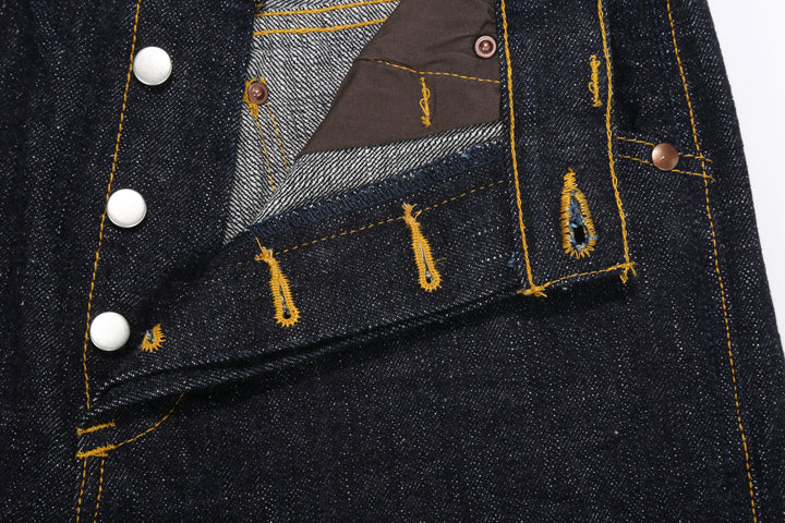 Samurai Jeans S210XJ17oz-26U "Year of the Horse" 17oz Selvedge Denim - Button Holes