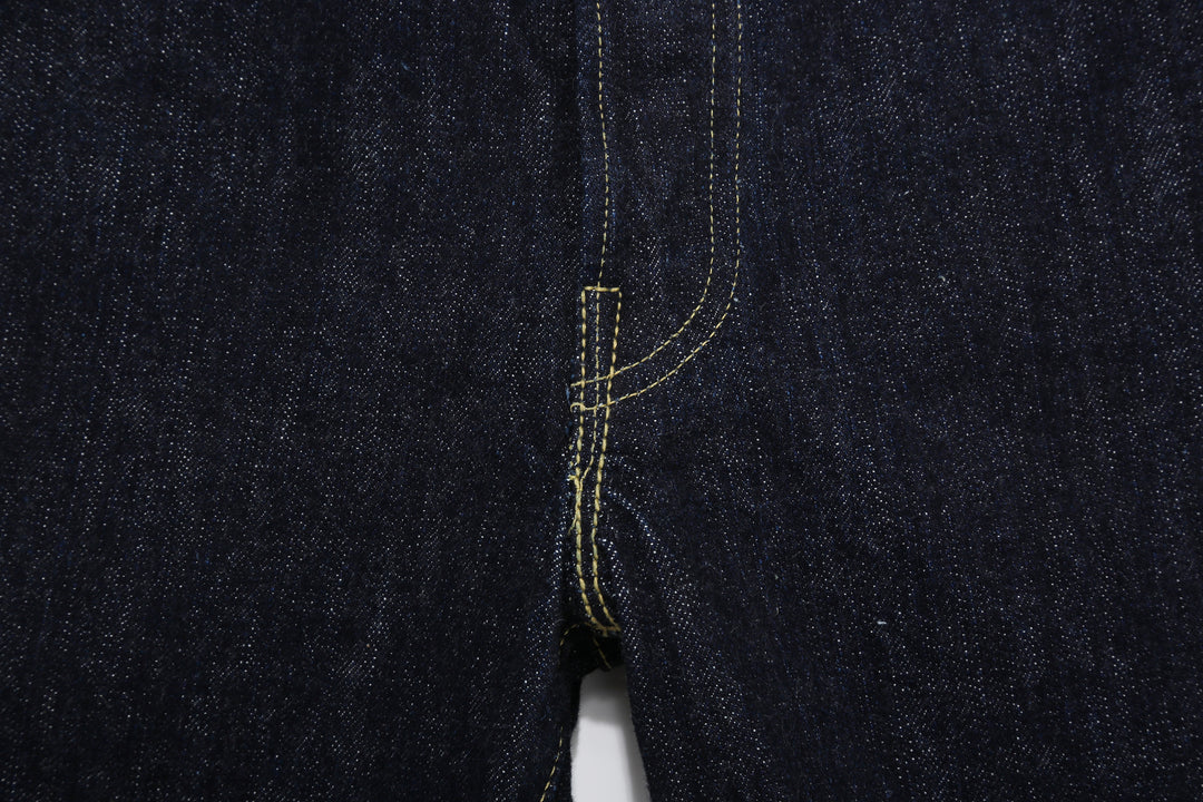 Freewheelers 2612441 Lot S601XX WWII 14oz Selvedge Jeans – Crotch Seam Detail