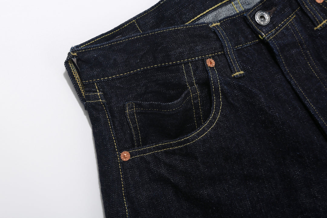 Freewheelers 2612441 Lot S601XX WWII 14oz Selvedge Jeans – Coin Pocket Detail