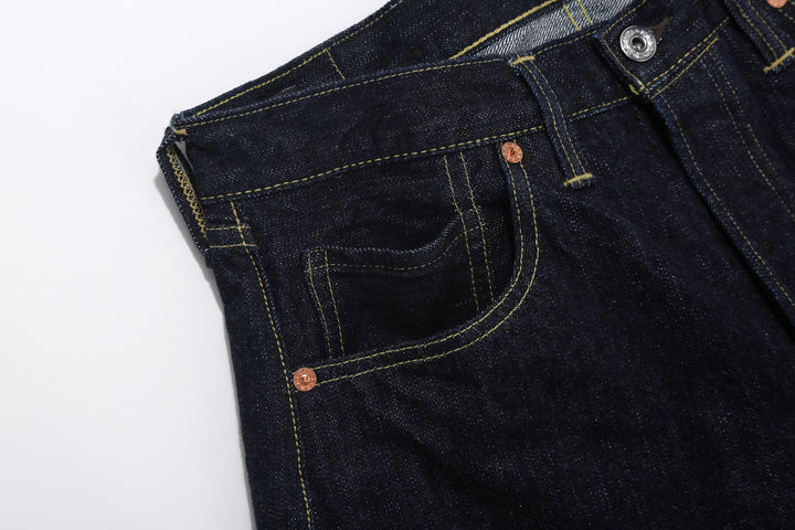 Freewheelers 2612441 Lot S601XX WWII 14oz Selvedge Jeans – Coin Pocket Detail