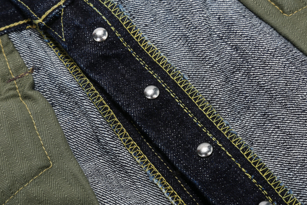 Freewheelers 2612441 Lot S601XX WWII 14oz Selvedge Jeans – Button Reverse Detail