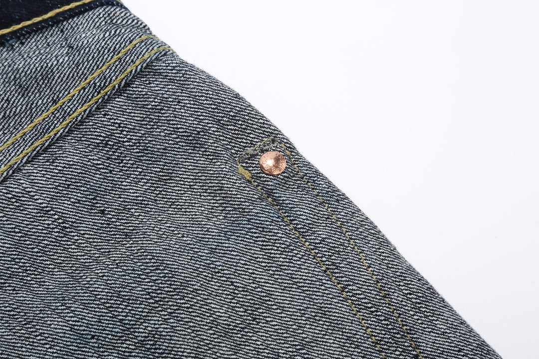Freewheelers 2612441 Lot S601XX WWII 14oz Selvedge Jeans – Concealed Rivet Detail