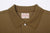 Boncoura Heavyweight Special Knit Polo Shirt made in Japan ボンクラポロシャツ Coyote Collar Close Up