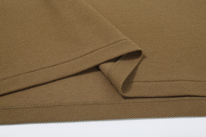 Boncoura Heavyweight Special Knit Polo Shirt made in Japan ボンクラポロシャツ Coyote Hem