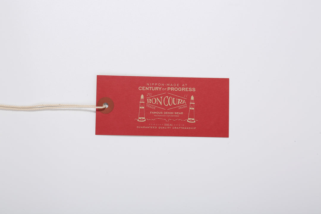 Boncoura Heavyweight Special Knit Polo Shirt made in Japan ボンクラポロシャツ Tag