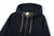 Samurai Jeans SIS25-102 14.5oz Indigo Full-Zip Hoodie - Kakishibu Overdyed Hood