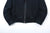 Samurai Jeans SIS25-102 14.5oz Indigo Full-Zip Hoodie - Kakishibu Overdyed Hem and Sleeve