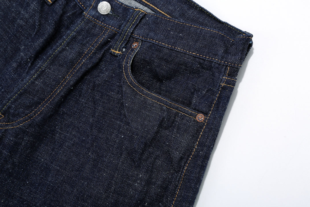 Samurai Jeans S510HXII 15.8oz selvedge denim regular straight made in Japan GL3 fabric left pocket