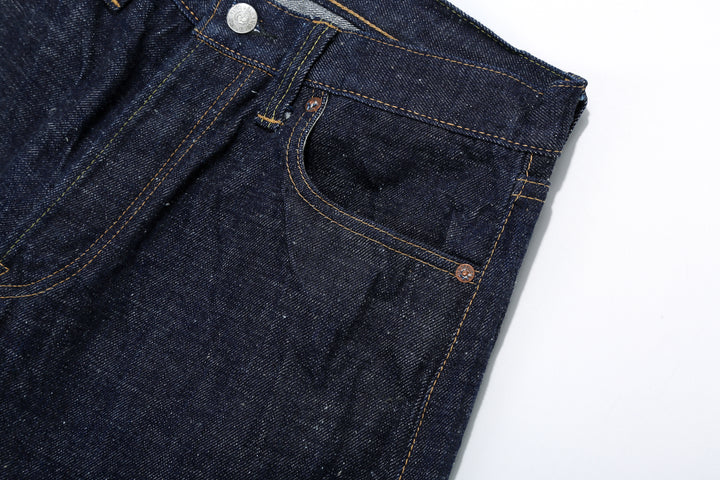 Samurai Jeans S510HXII 15.8oz selvedge denim regular straight made in Japan GL3 fabric left pocket